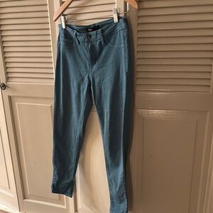 Just Black Teal  Women's Straight Leg Jeans